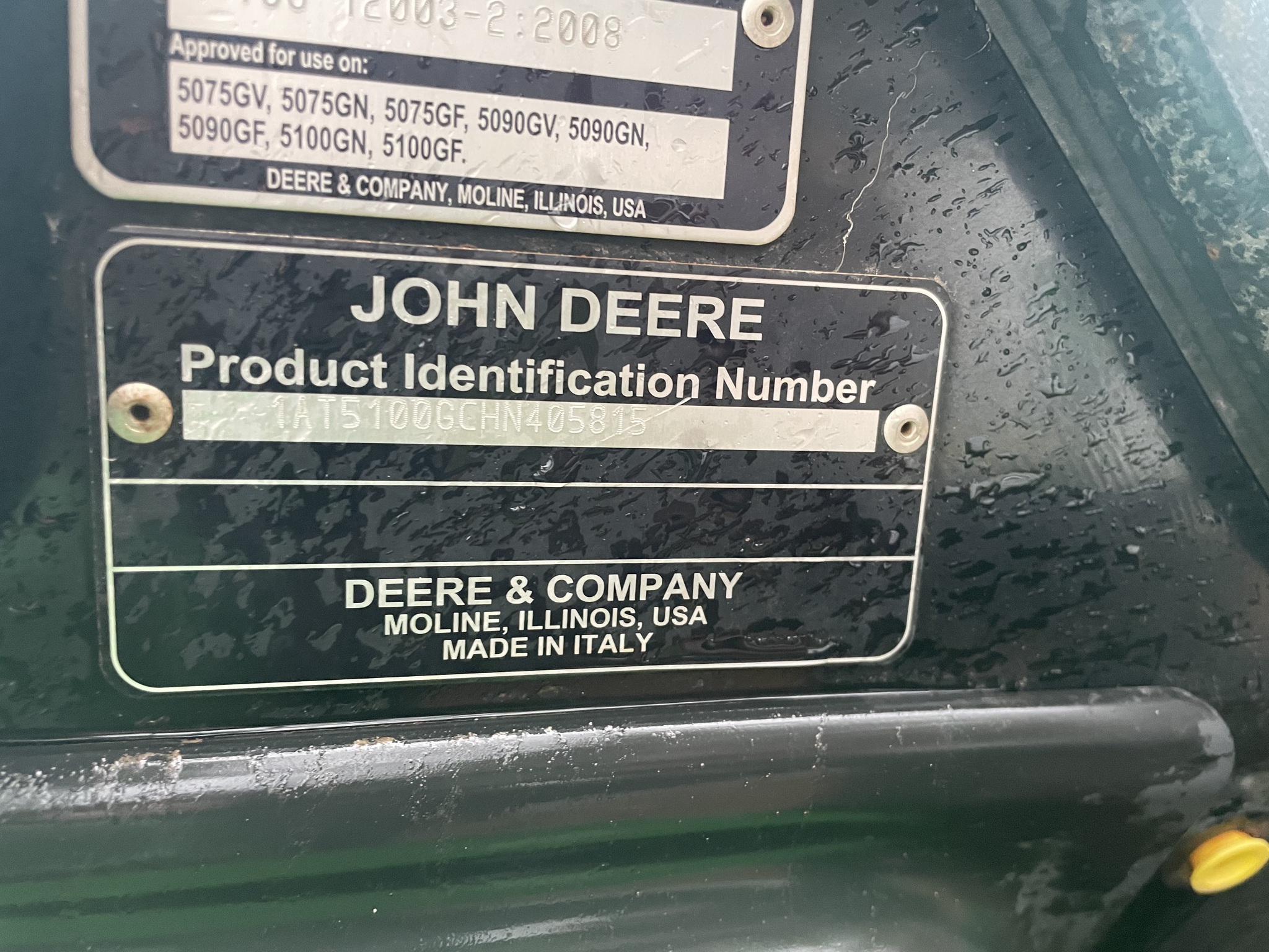 2017 John Deere 5100GN Image 9