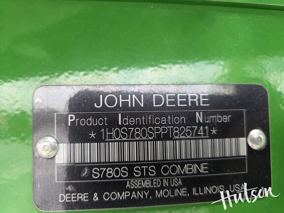 Photo of 2023 John Deere S780