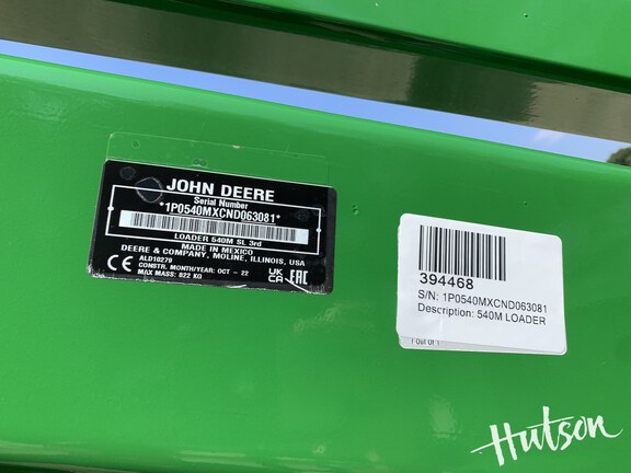 Photo of 2022 John Deere 540M