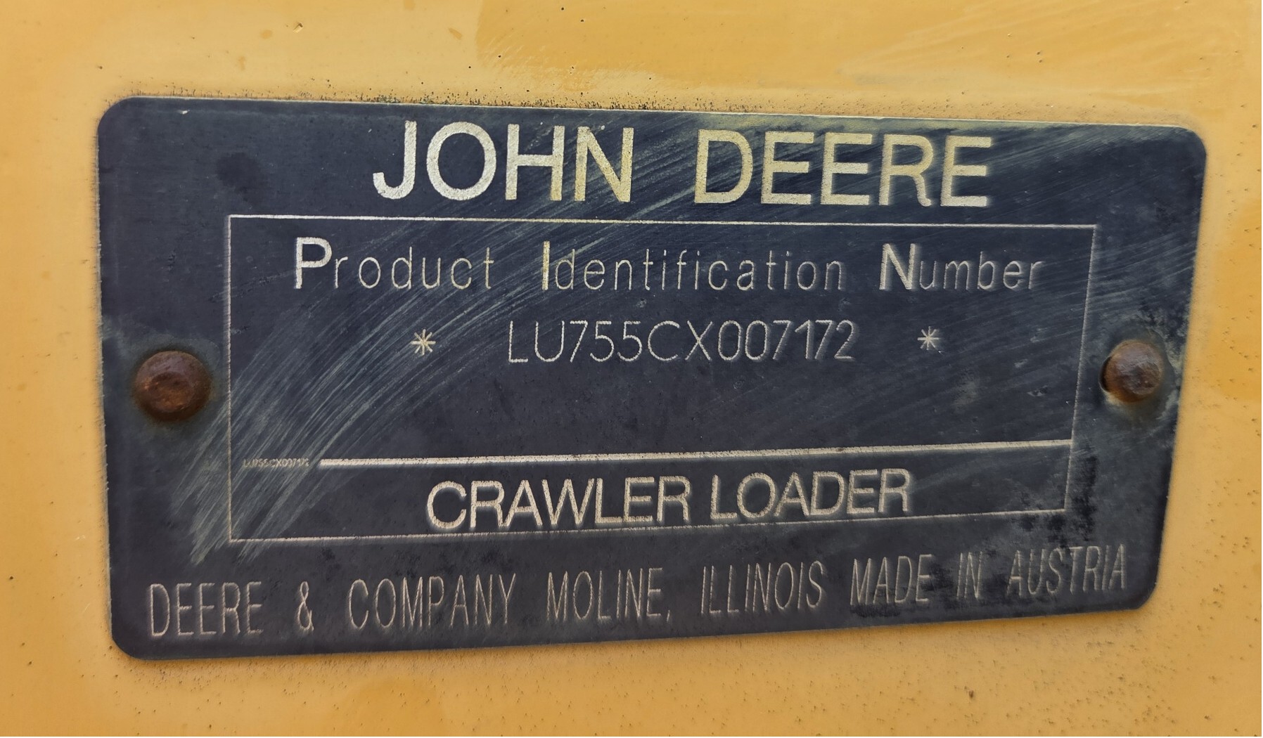 2001 John Deere 755C Image 11
