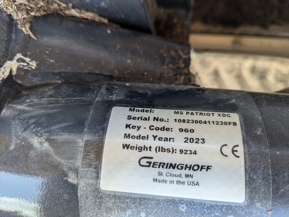 Photo of 2023 Geringhoff 1230FB