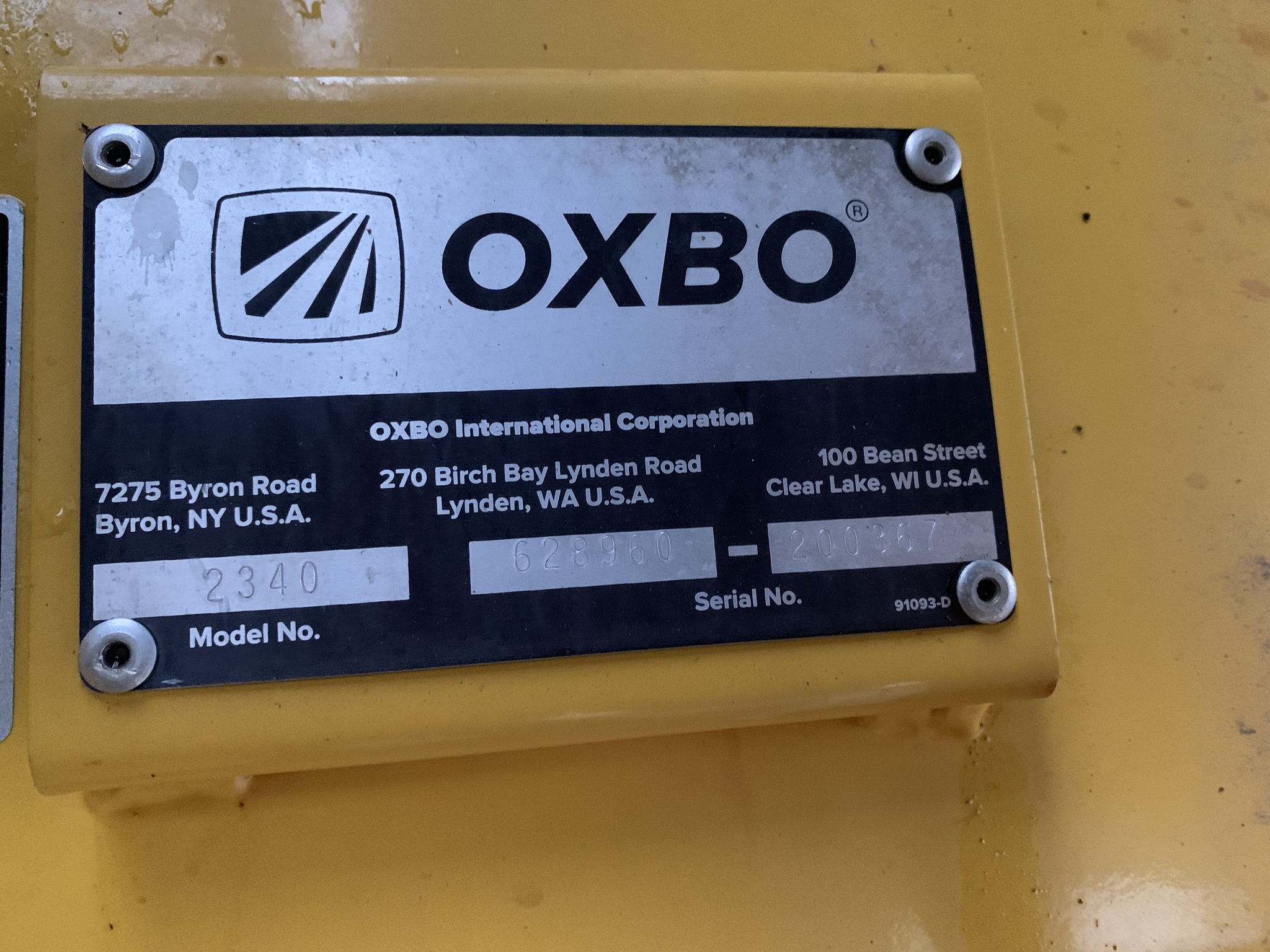 2021 Oxbo 2340 Image 9