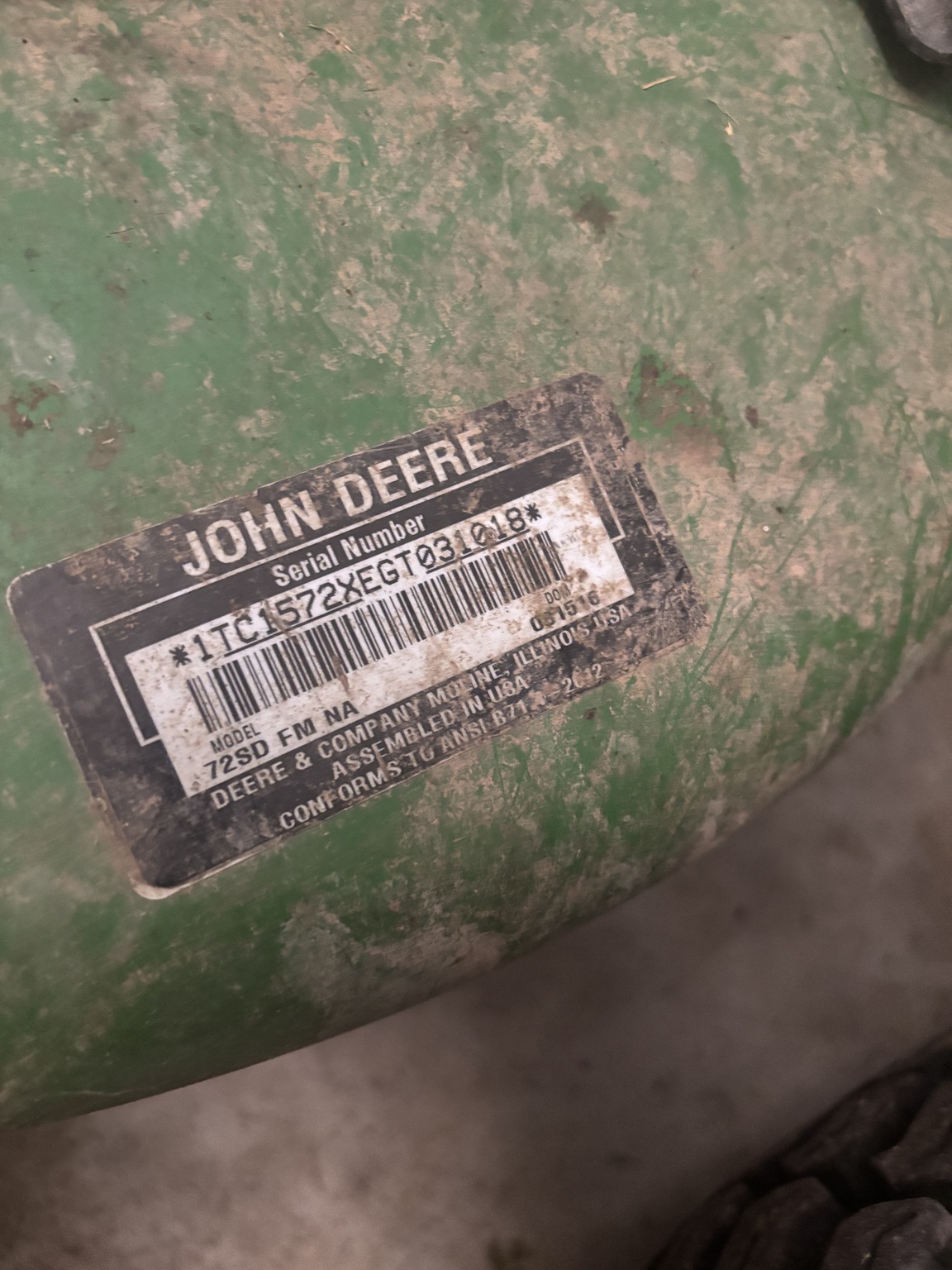 2024 John Deere 1585 Image 7