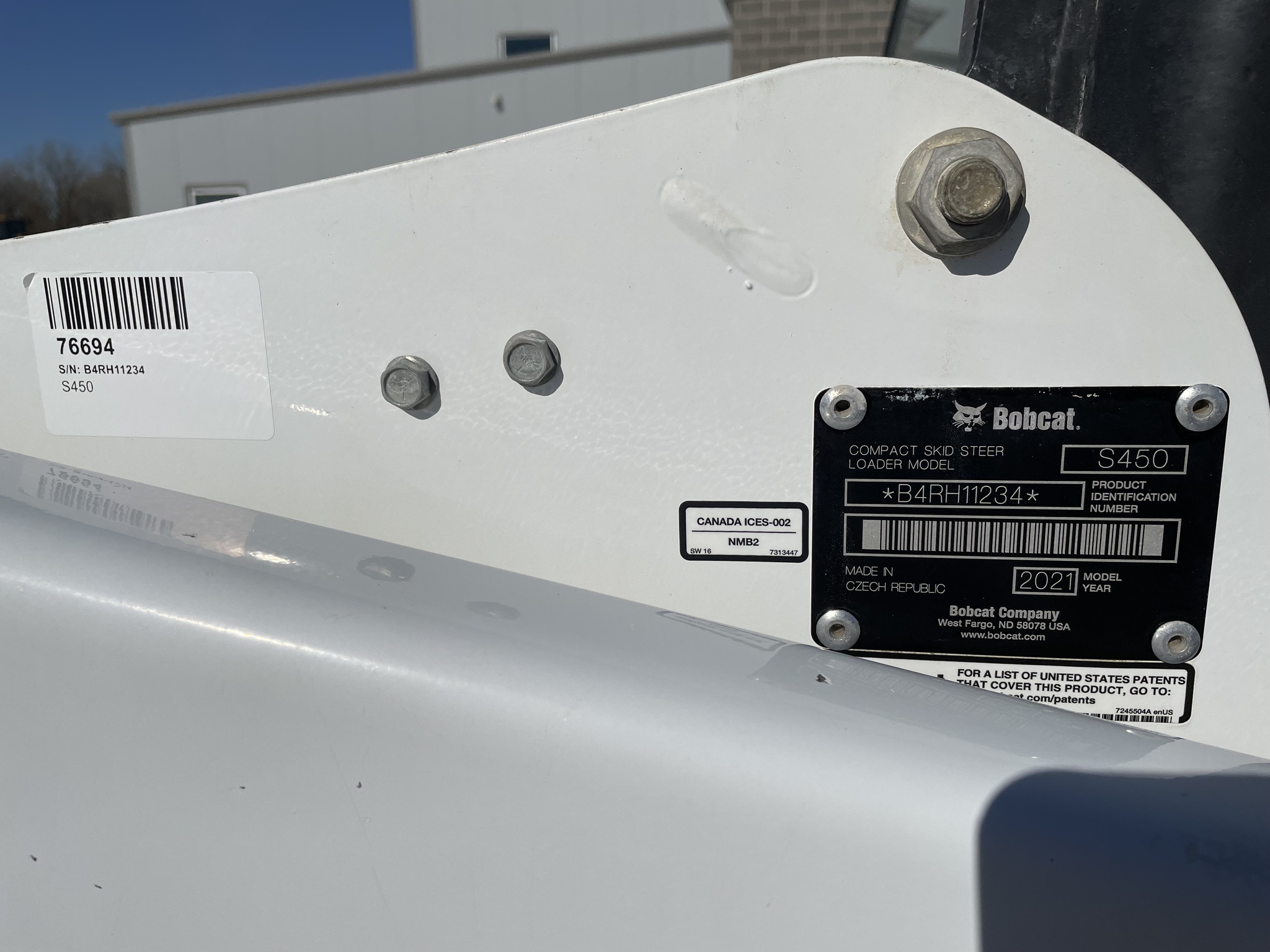 2021 Bobcat S450 Image 9