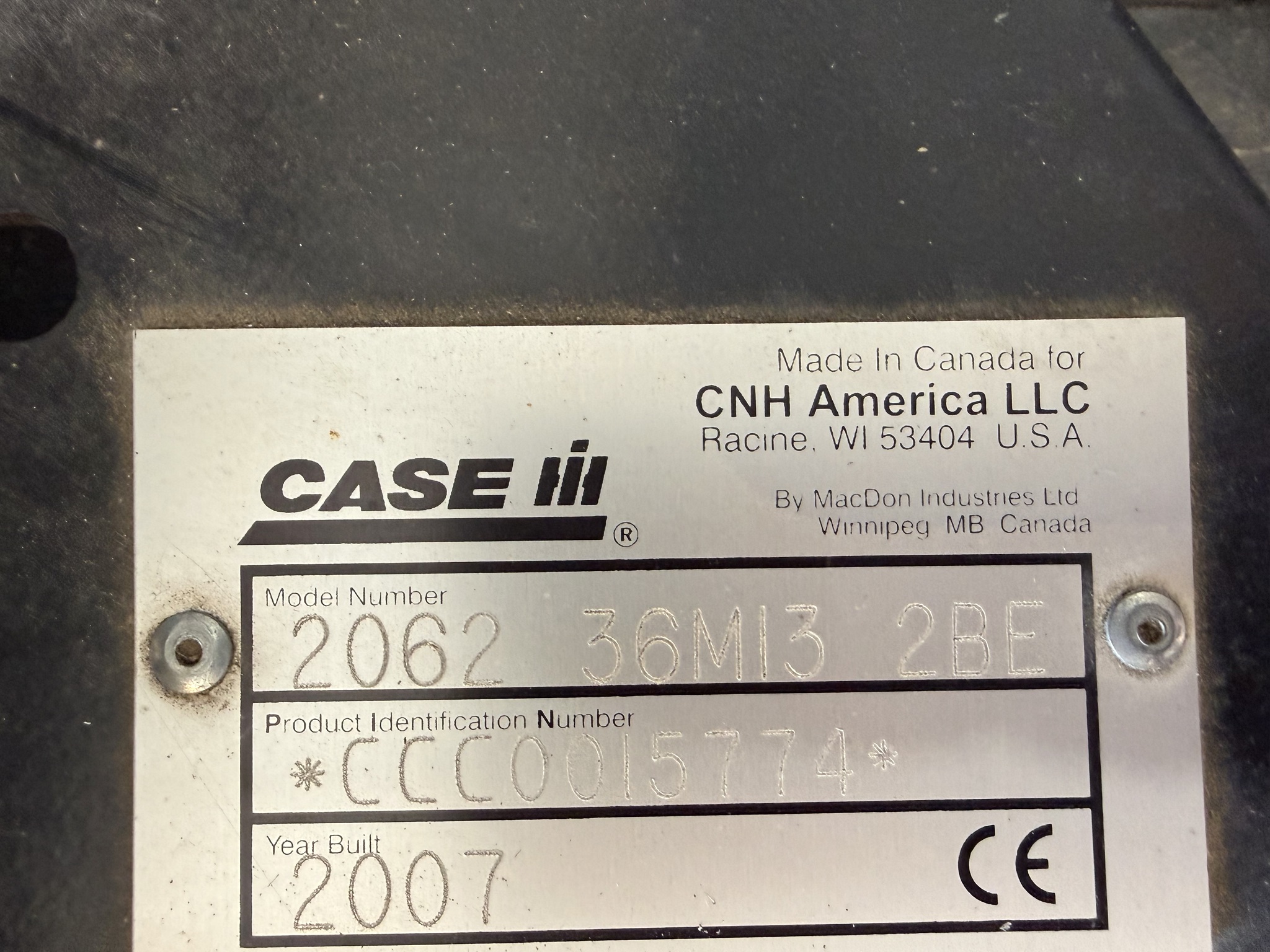 2007 Case IH 2062-36 Image 19