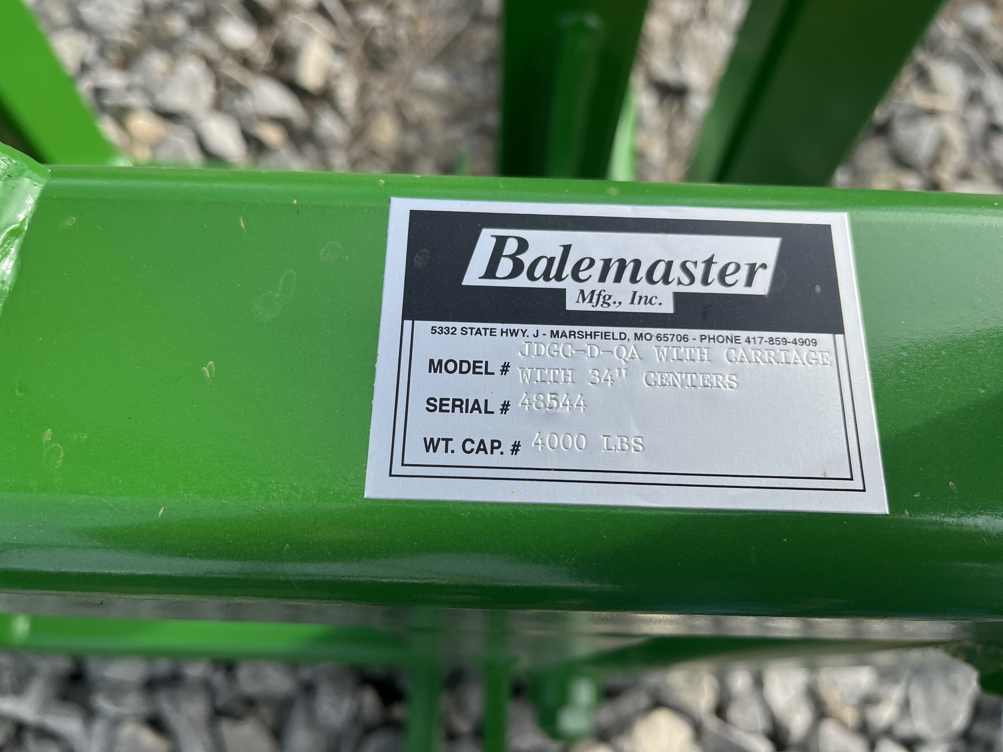  2025 BaleMaster JDGC-D at Heritage Tractor in Pittsburg, KS