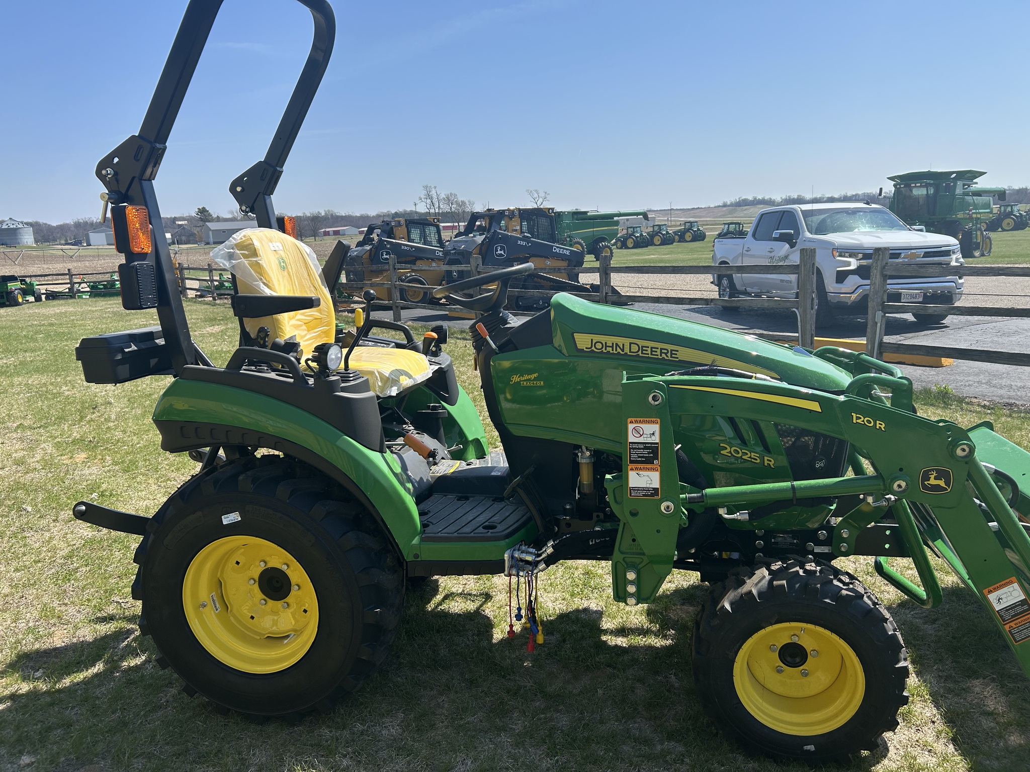  2026 John Deere 2025R at Heritage Tractor in Lacon, IL