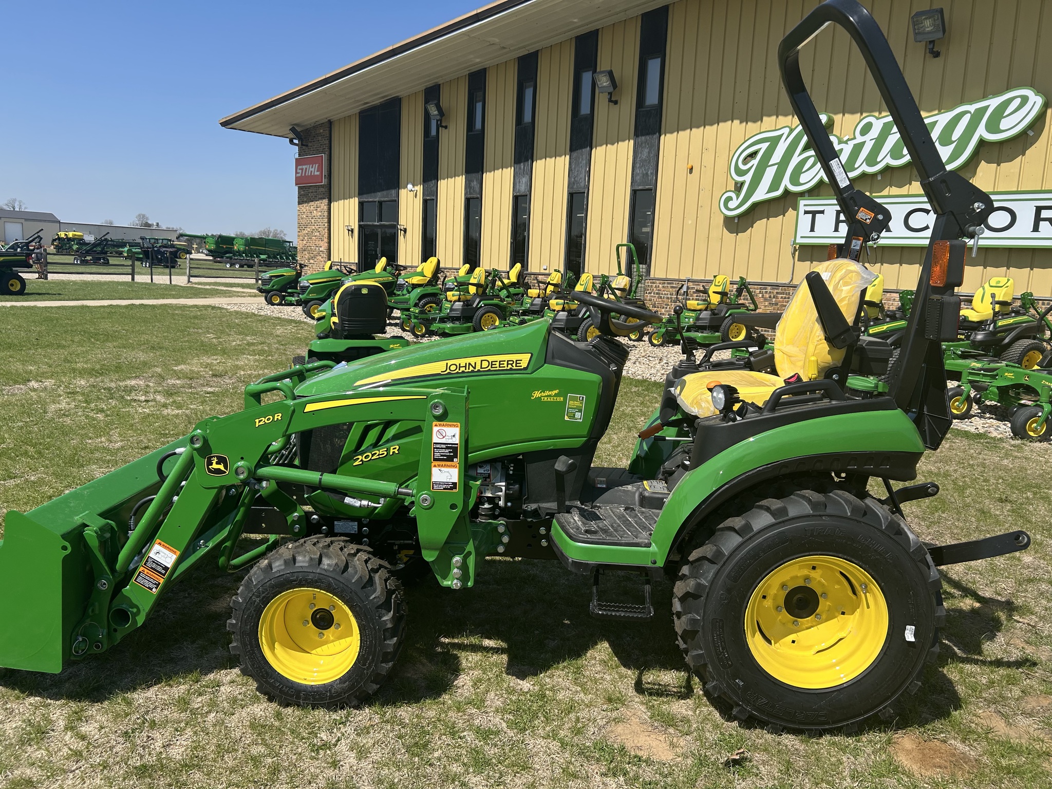  2026 John Deere 2025R at Heritage Tractor in Lacon, IL
