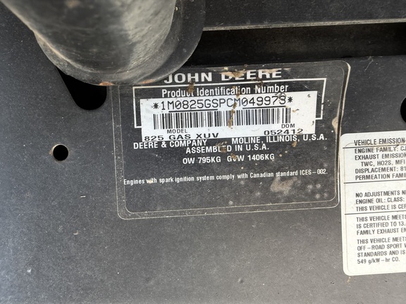 2012 John Deere XUV 825I GREEN - Photo26