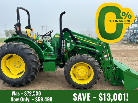  John Deere 5050E Tractor + Loader