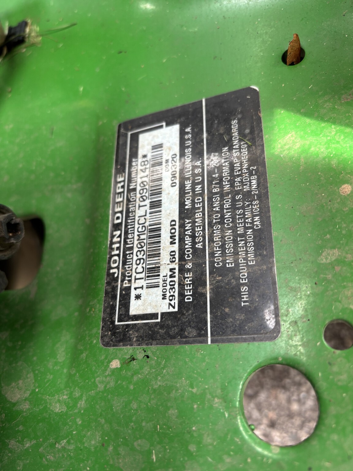 Used 2020 John Deere Z930M Zero Turn Mowers at Koenig Equipment in Germantown, OH - PhotoXL17