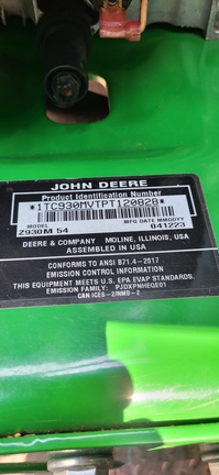 2023 John Deere Z930M