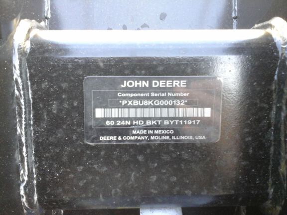 2024 John Deere 60HD24