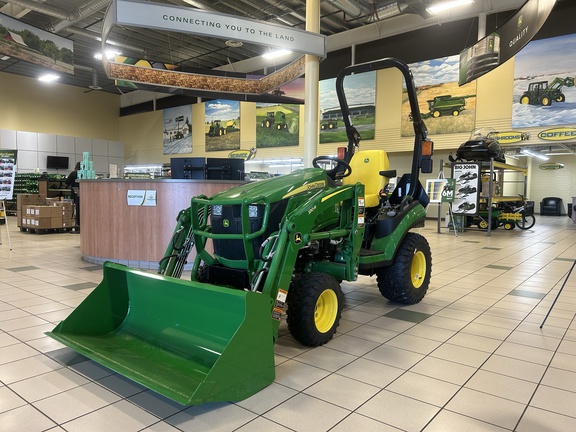  John Deere 1025R Tractor + 120R Loader + R3 Tires
