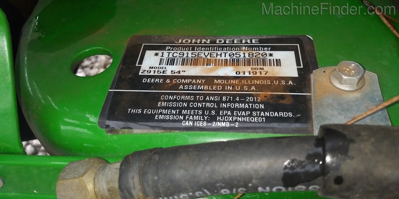 2017 John Deere Z915E Image 5