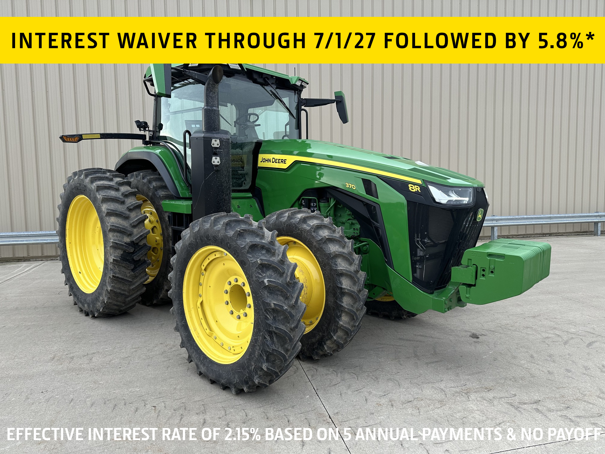 2024 John Deere 8R 370 Image 1