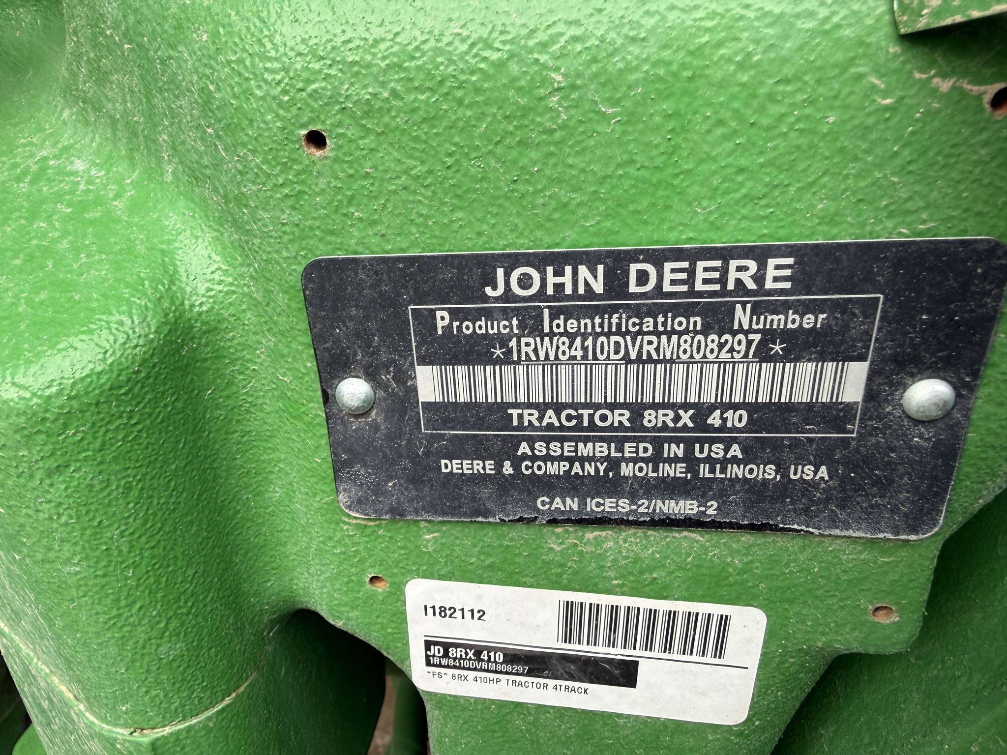 2024 John Deere 8RX 410 Image 49