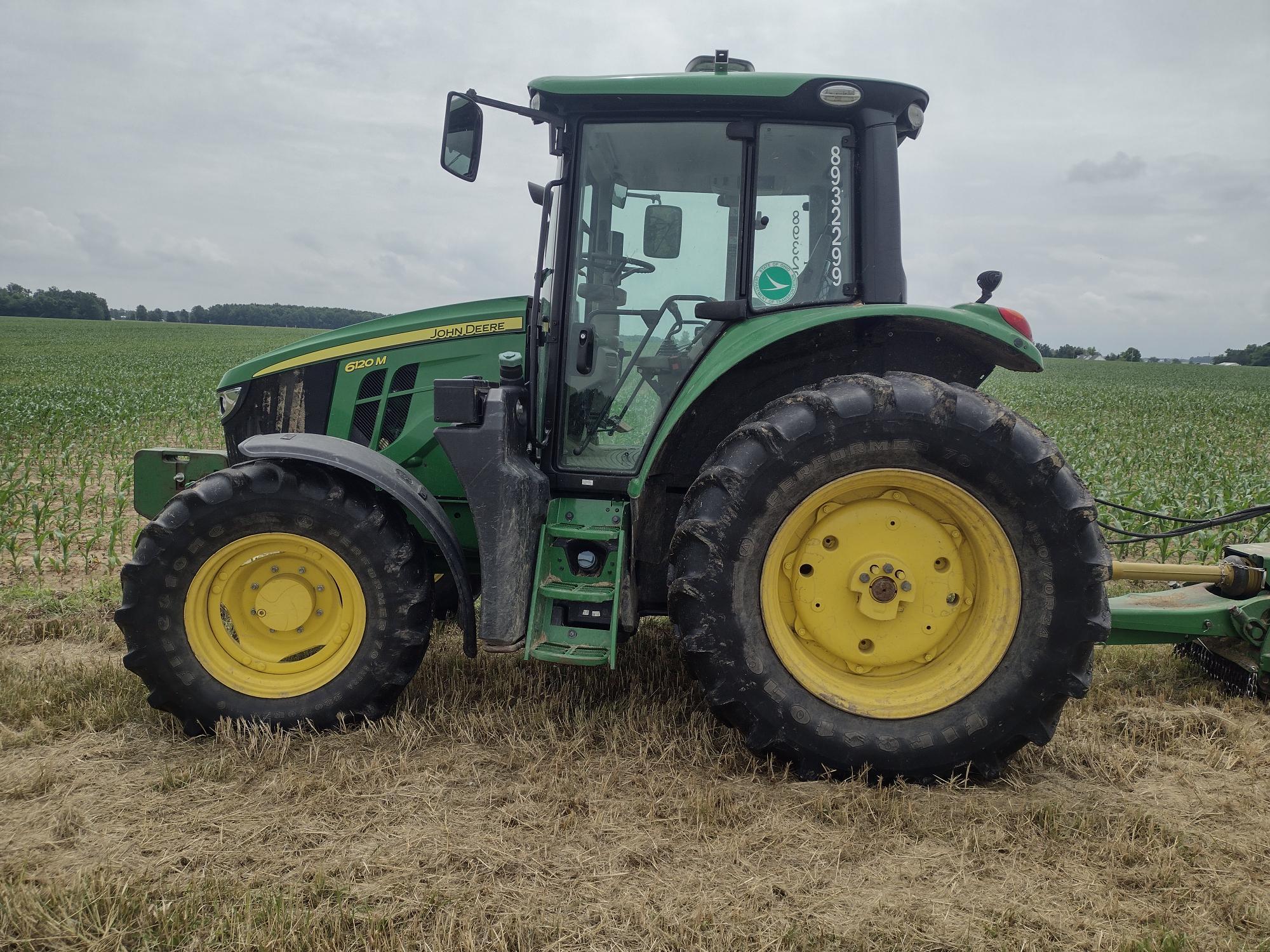 2021 John Deere 6120M Image 1