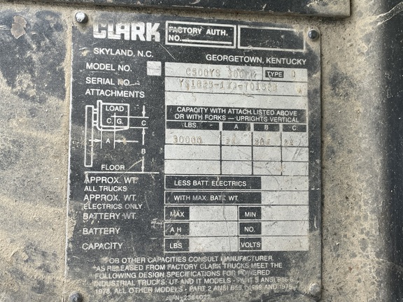 1975 Clark C500