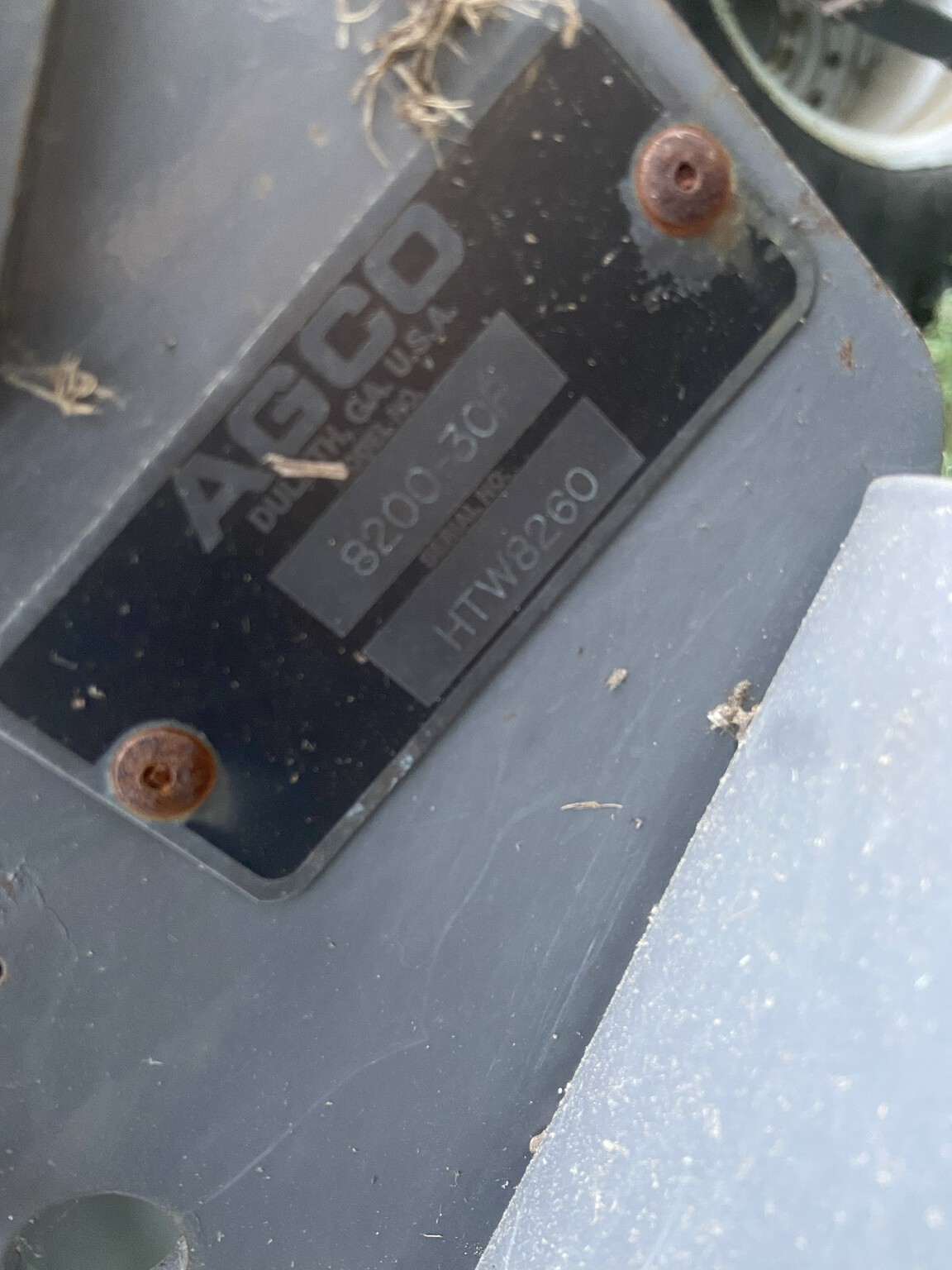 2007 Agco 8200 Image 2