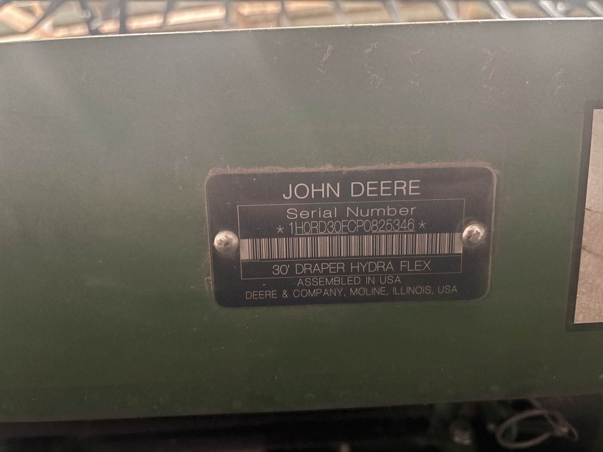  2023 John Deere RD30F at Heritage Tractor in Atchison, KS