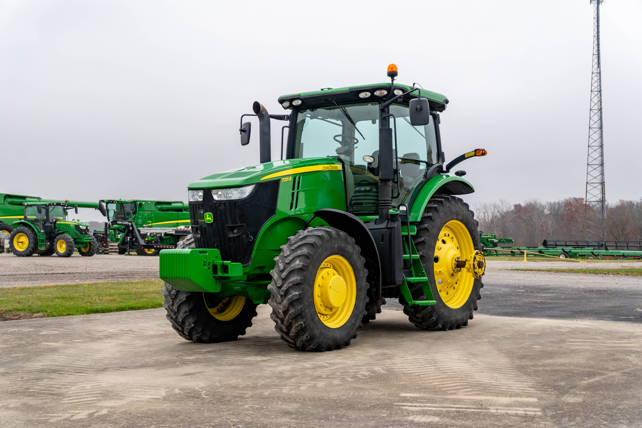 Used 2011 John Deere 7215R Row Crop Tractors at Koenig Equipment in Anna, OH - PhotoXL0