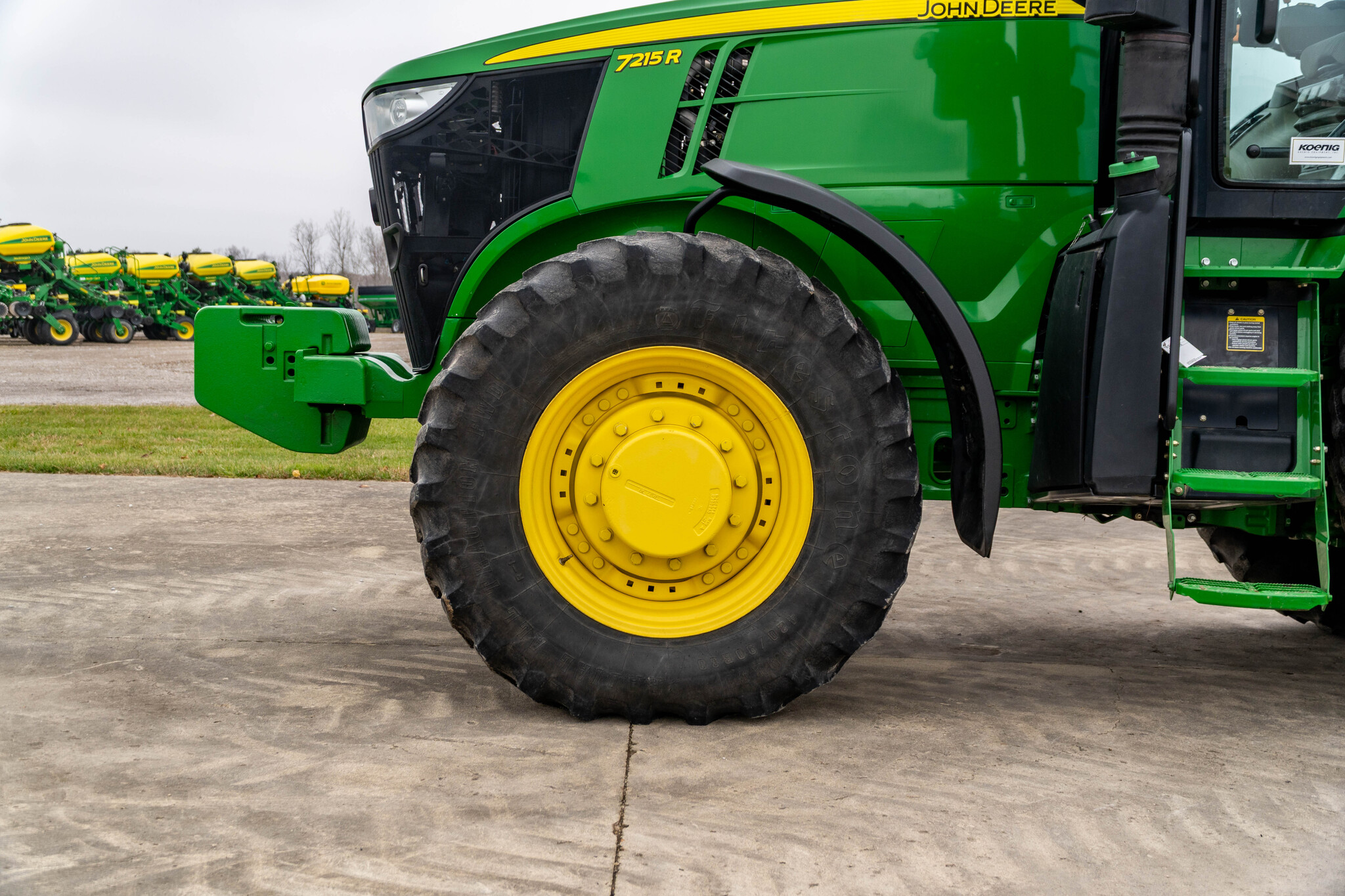 Used 2011 John Deere 7215R Row Crop Tractors at Koenig Equipment in Anna, OH - PhotoXL8