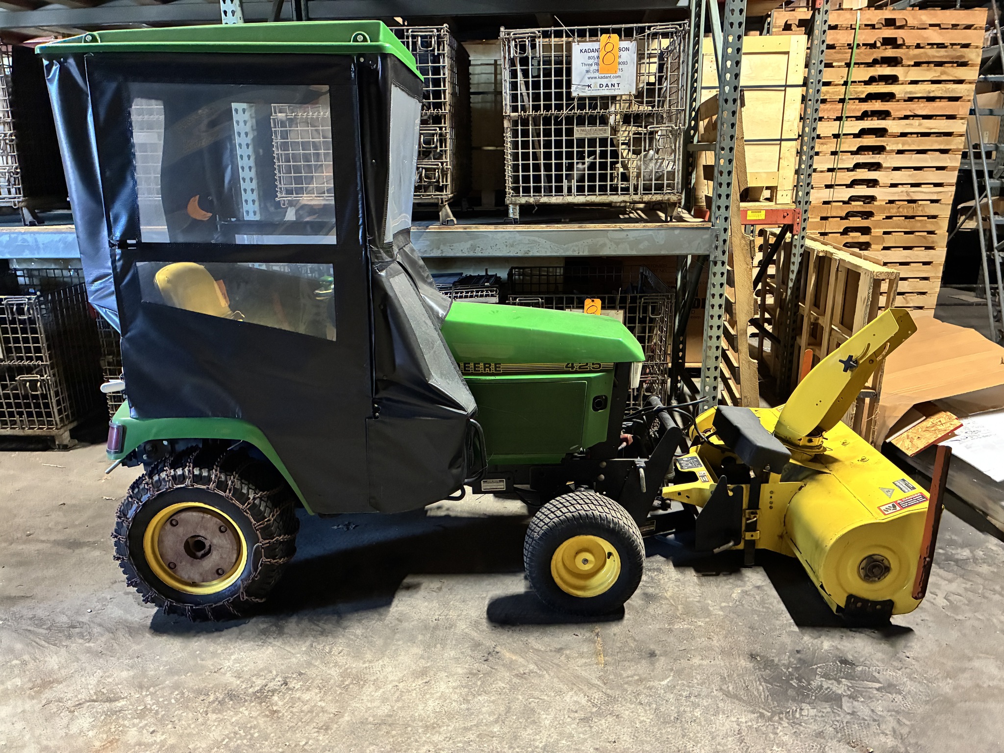 1996 John Deere 425 Image 2