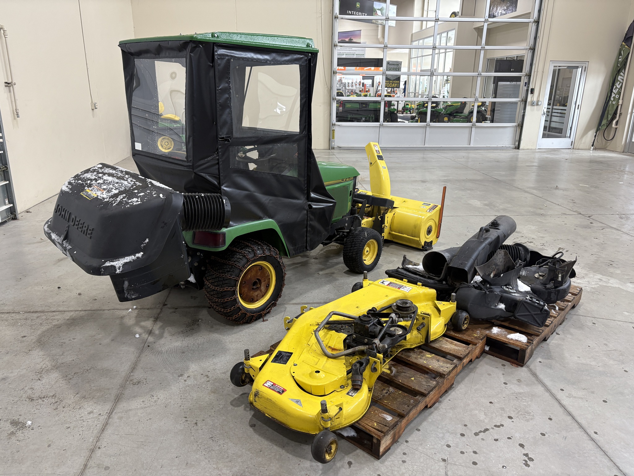 1996 John Deere 425 Image 3