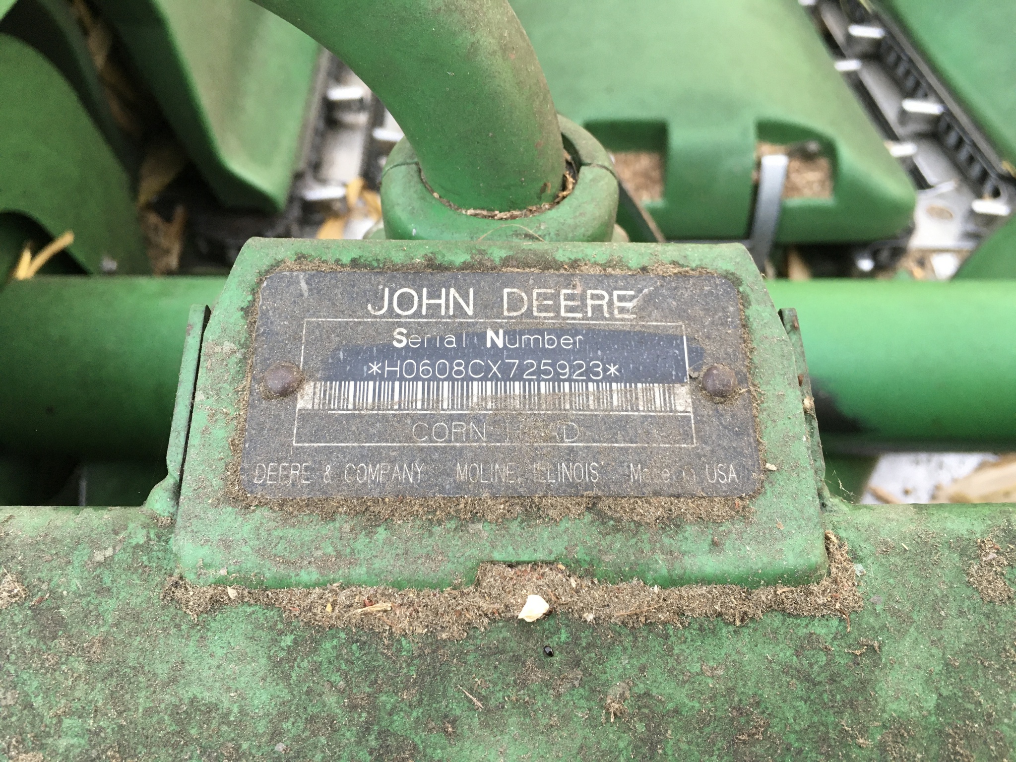 2008 John Deere 608C Image 10