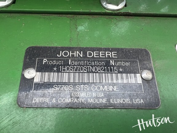 Photo of 2022 John Deere S770
