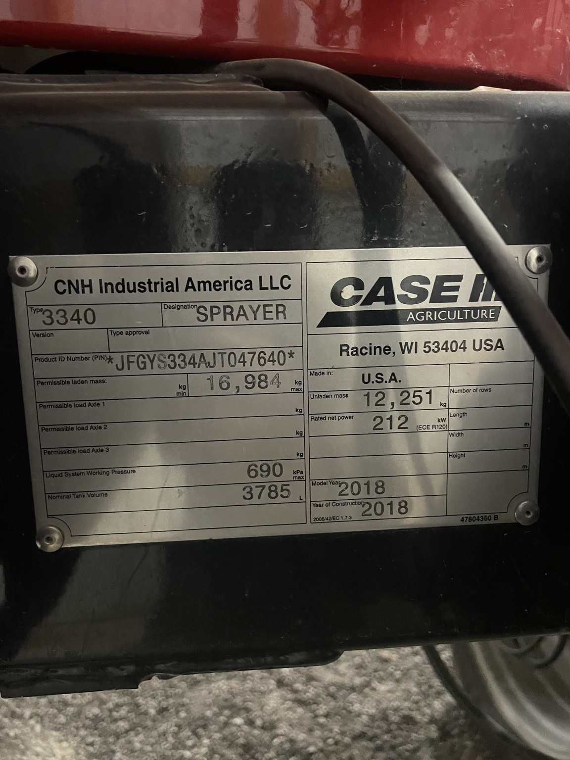 2018 Patriot 3340 Image 2