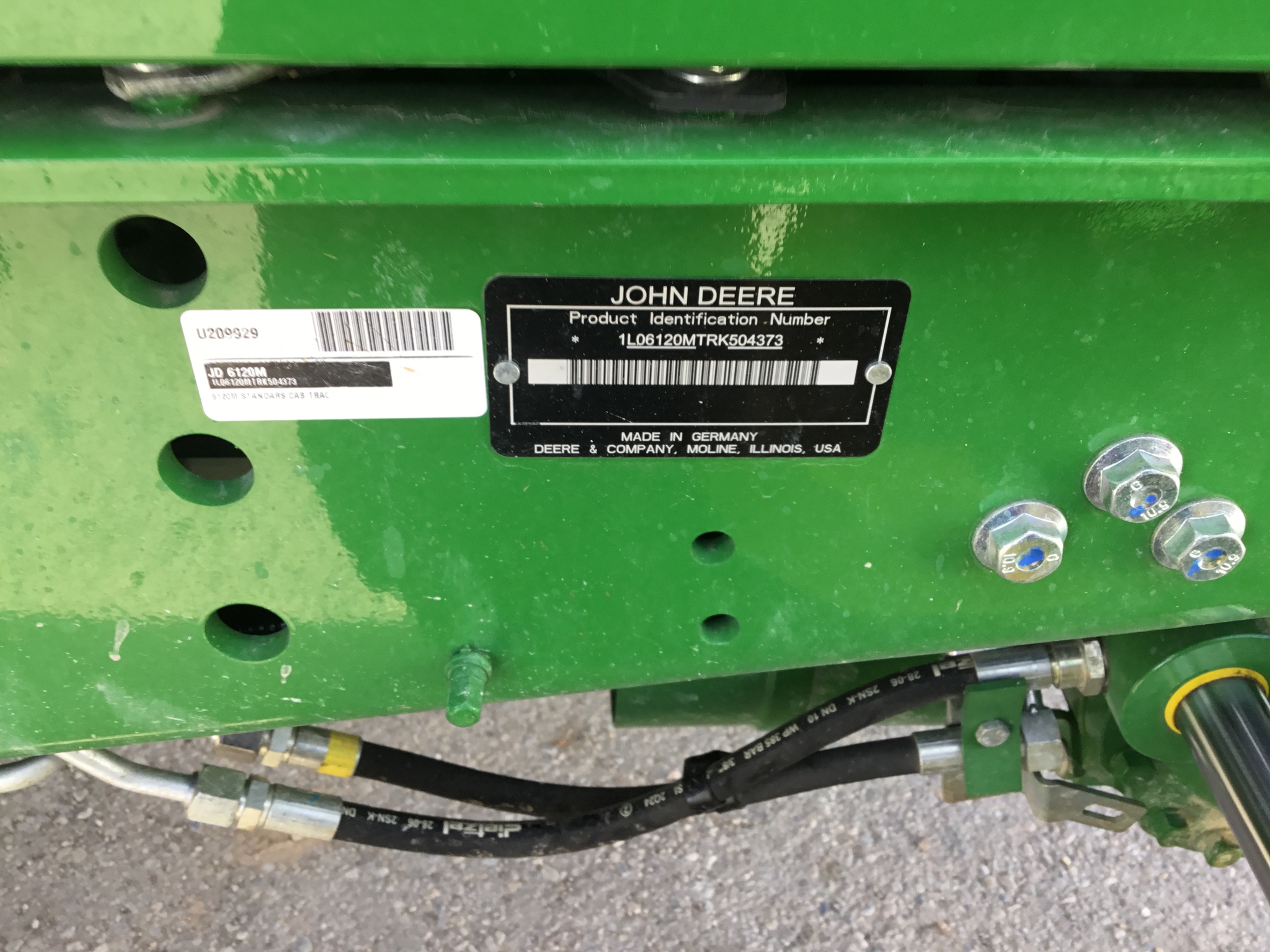 2024 John Deere 6120M Image 16