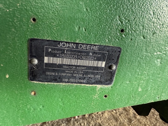 Photo of 2020 John Deere 8320RT