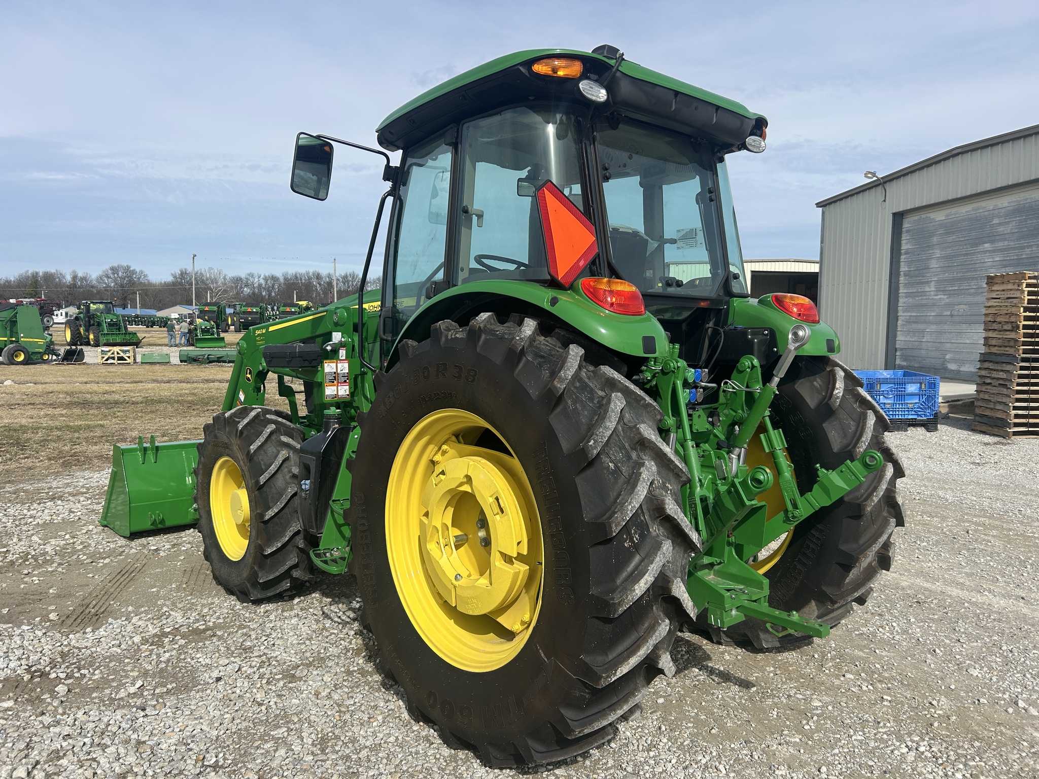  2023 John Deere 6105E at Heritage Tractor in Clinton, MO
