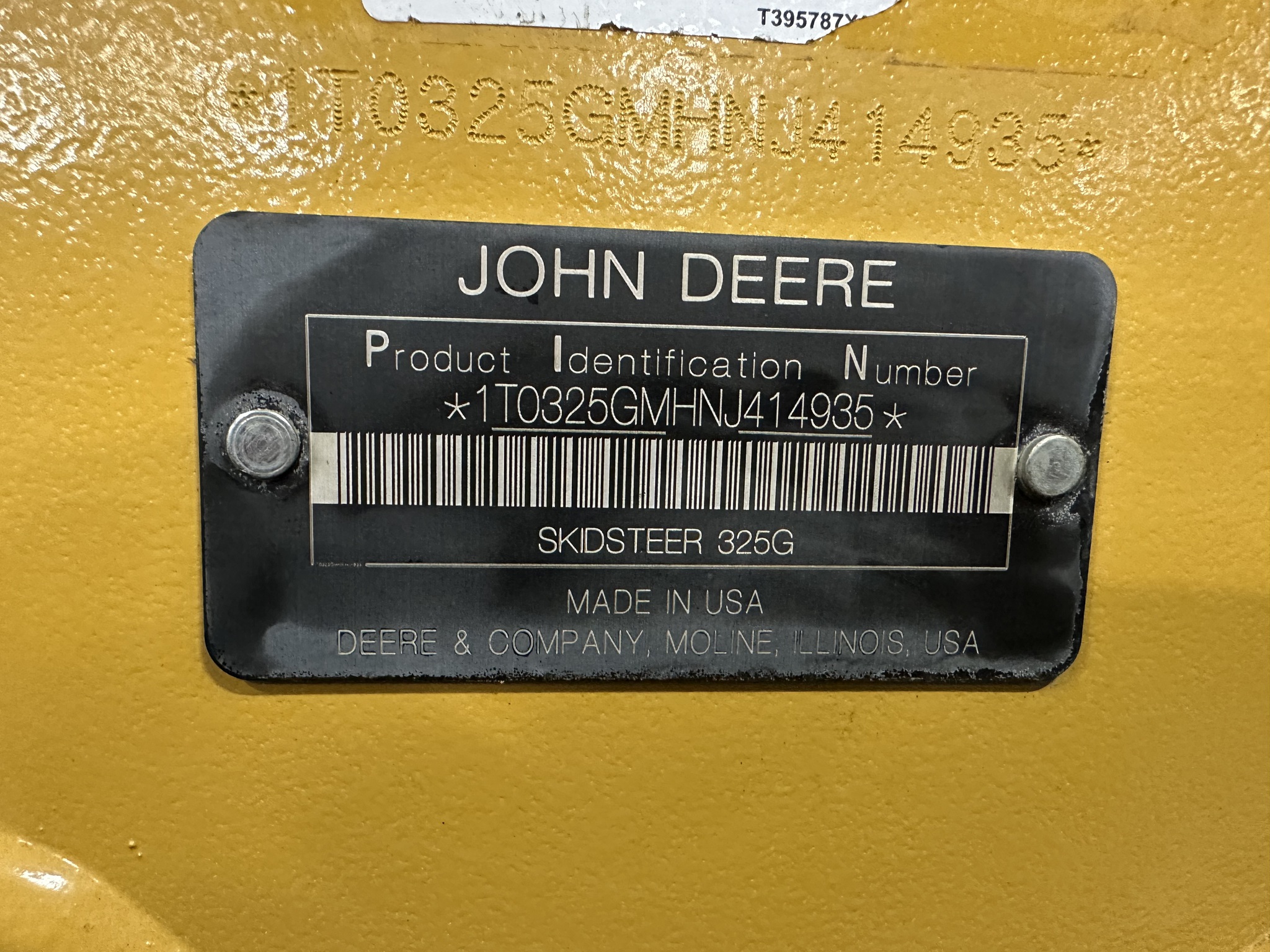 2021 John Deere 325G Image 20
