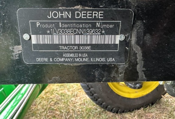 Photo of 2022 John Deere 3038E