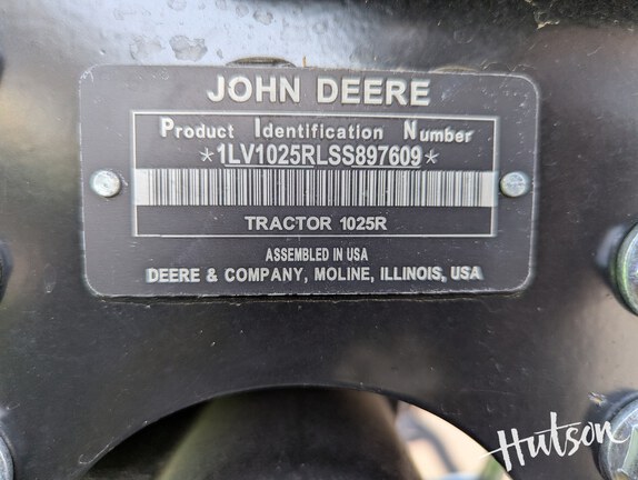 Photo of 2025 John Deere 1025R
