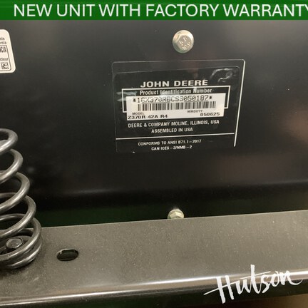 Photo of 2025 John Deere Z370R ELECTRIC