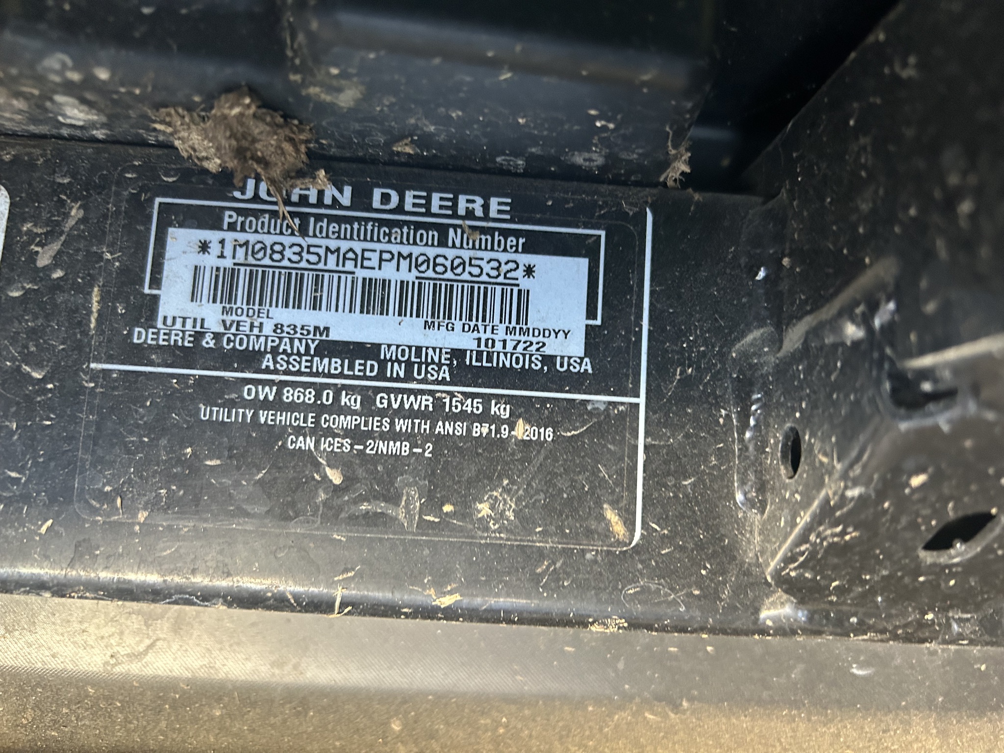  2023 John Deere XUV 835M at Heritage Tractor in Anderson, MO