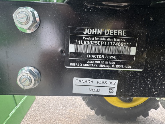 2026 John Deere 3025E