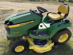 Riding Mower For Sale 2007 John Deere X500 , 25 HP