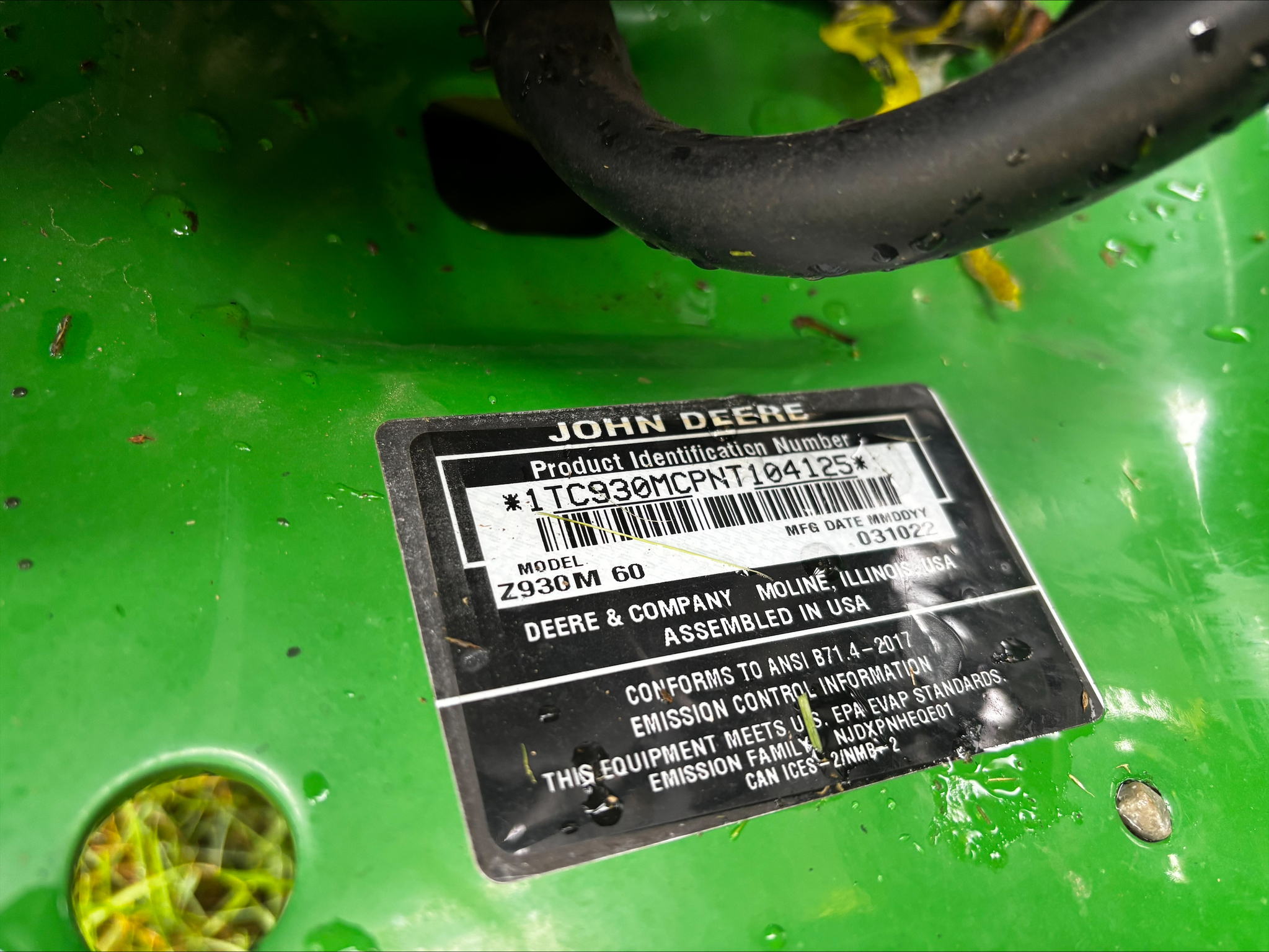 Used 2021 John Deere Z930M Zero Turn Mowers at Koenig Equipment in Tipp City, OH - PhotoXL11