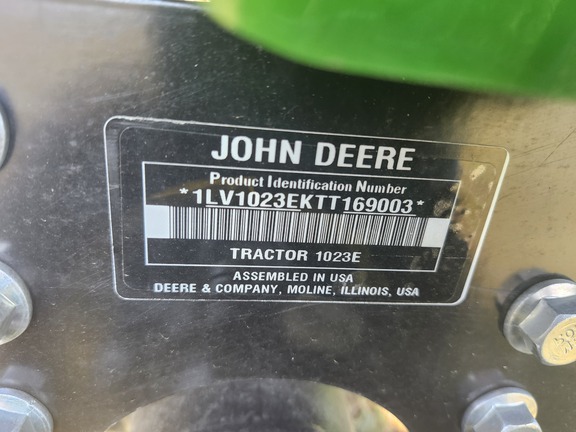2026 John Deere 1023E