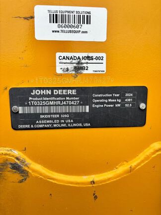 2024 John Deere 325G