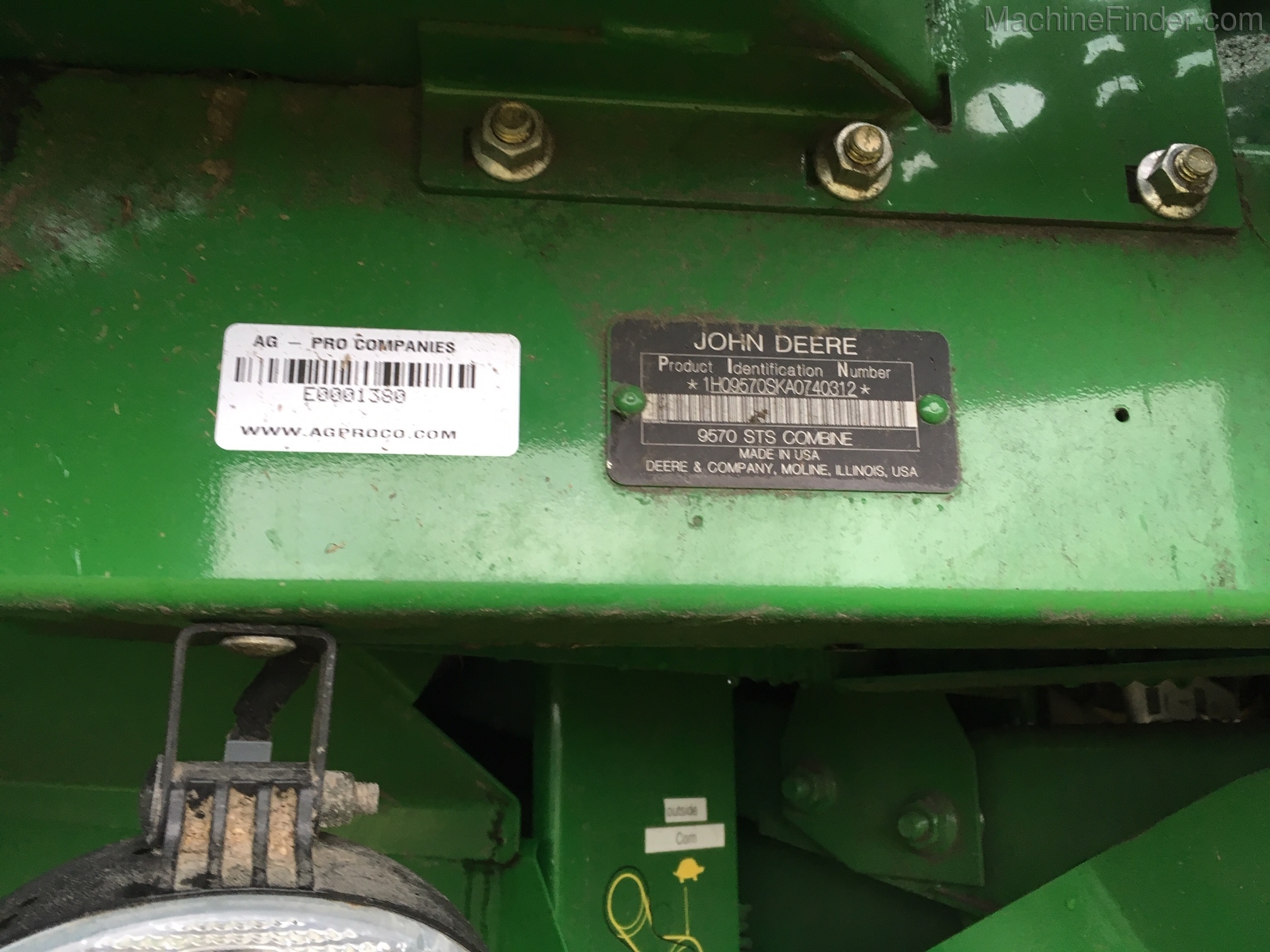 2011 John Deere 9570 STS Image 15