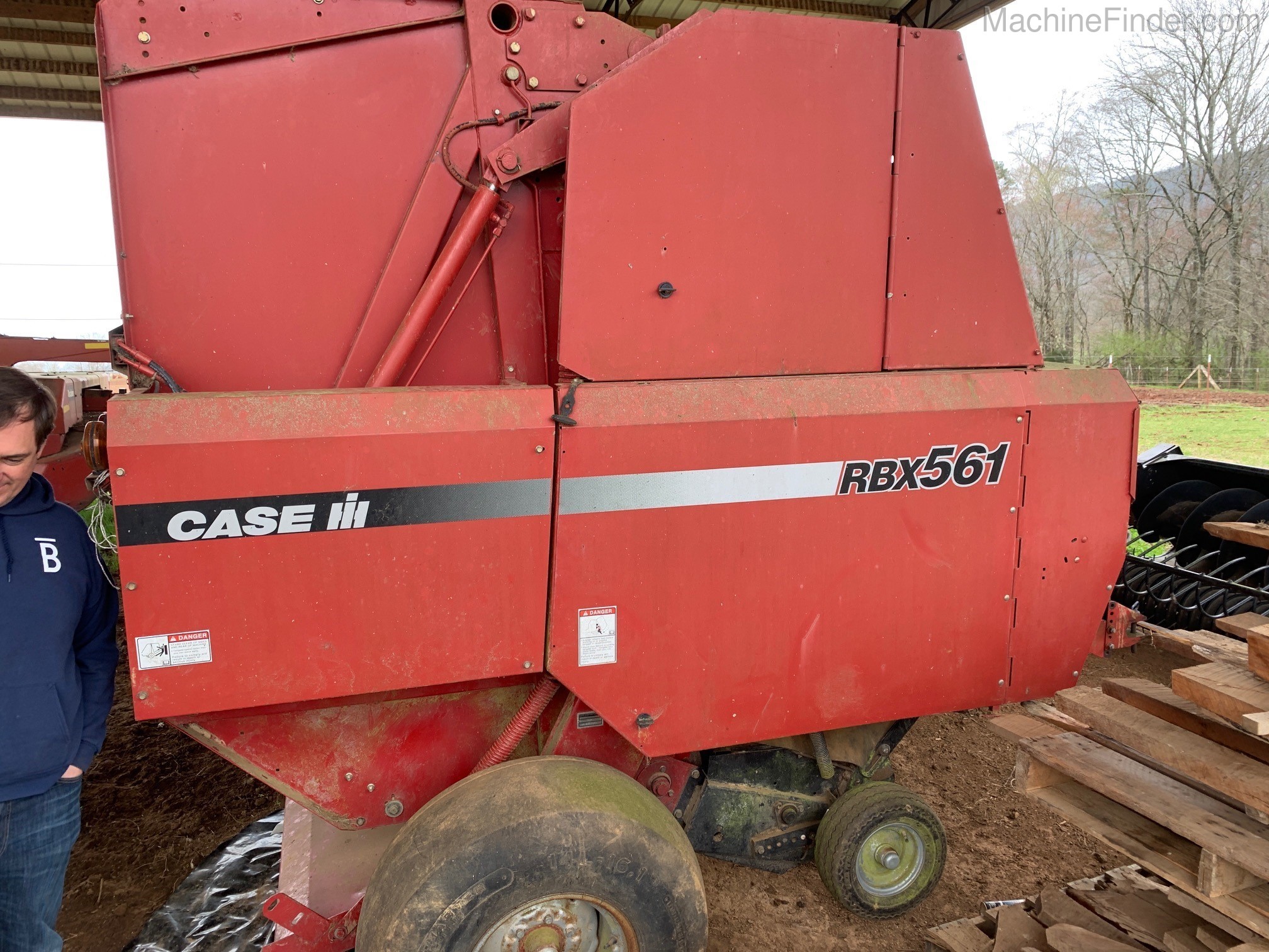 2002 Case IH RBX561 Image 4