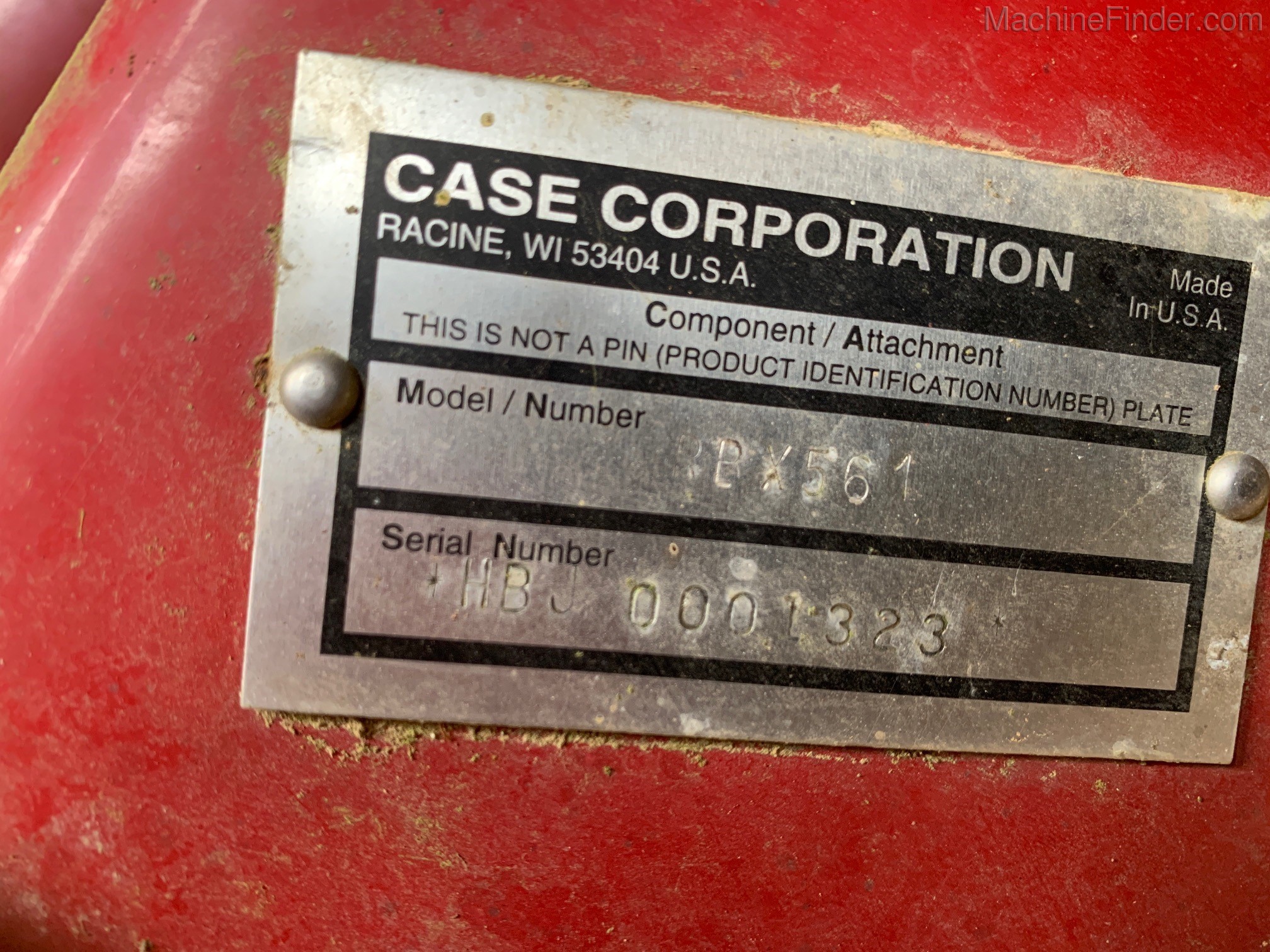 2002 Case IH RBX561 Image 5