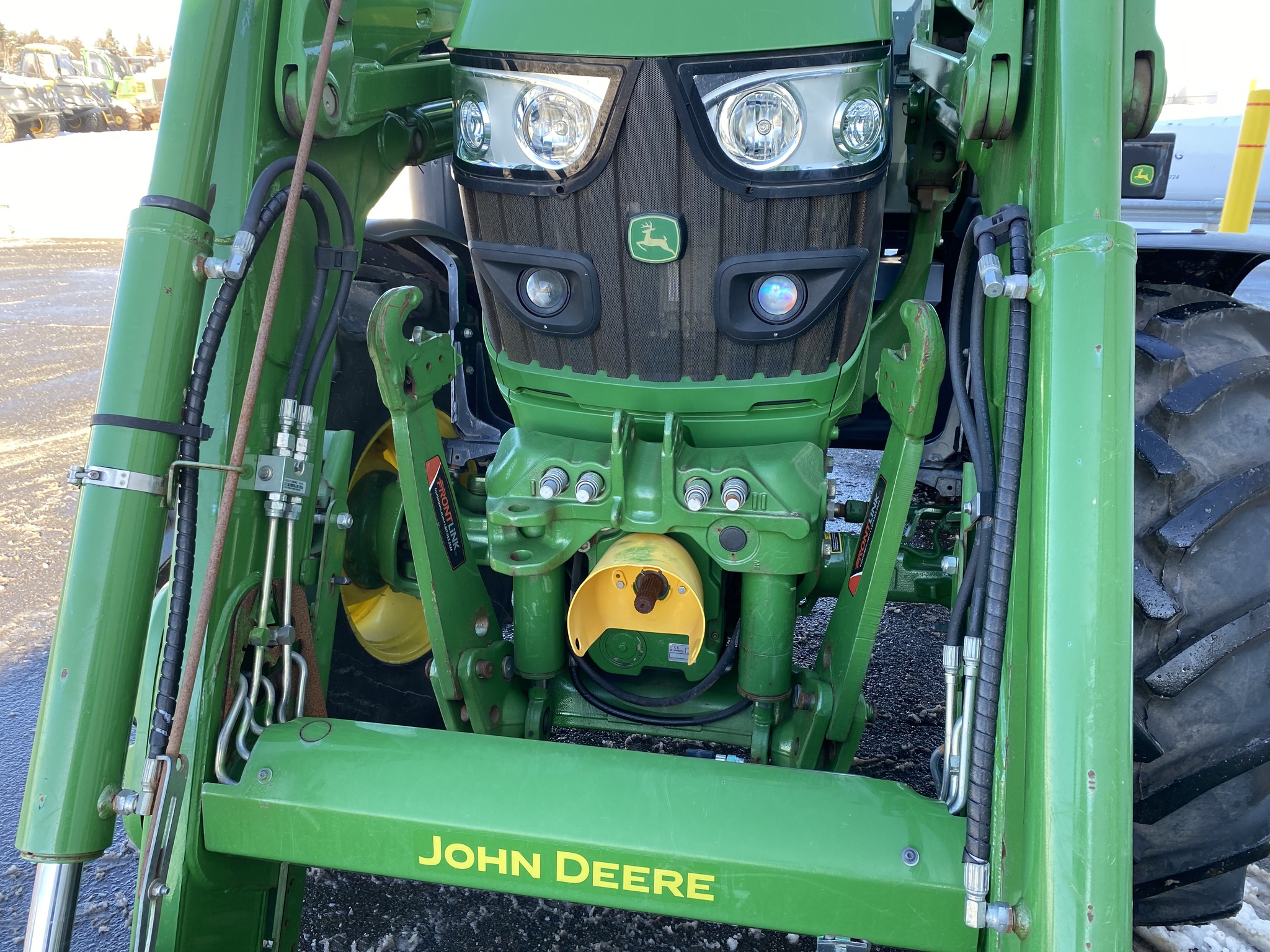 2021 John Deere 6130R Image 8