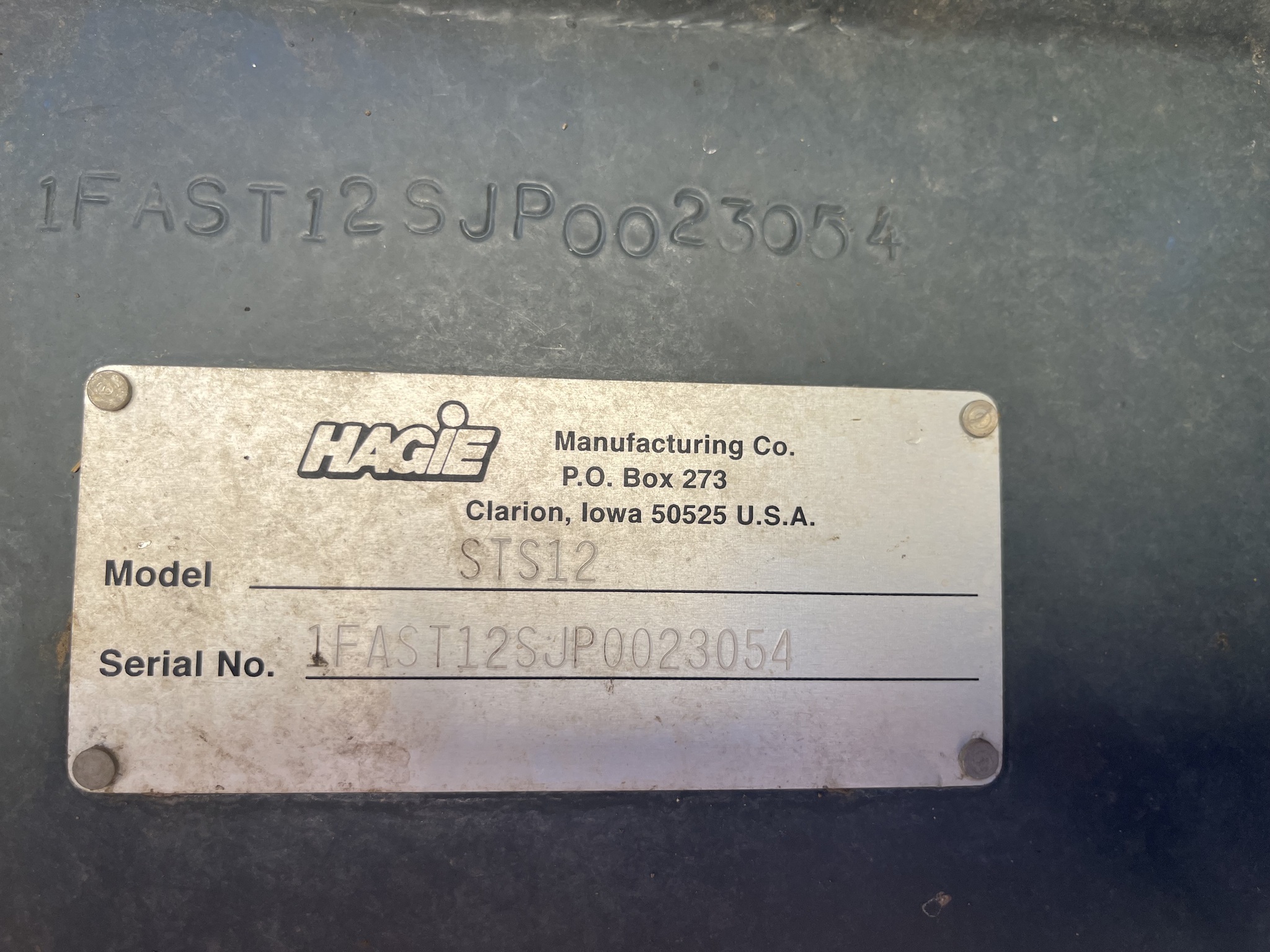  2023 Hagie STS12 at Heritage Tractor in Baldwin City, KS